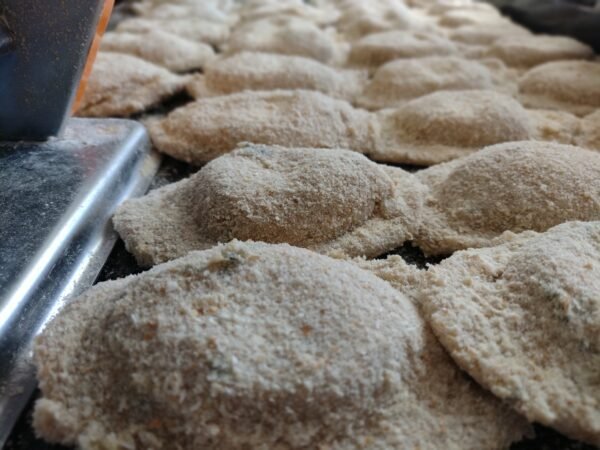Milanesas de soja rellenas